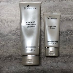 Skin medica AHA/BHA cleanser and cream